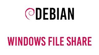 Debian: Permanently mount Windows File Share