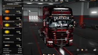 Euro Truck Simulator 2 | Scania Rjl + Tuning mods