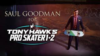 Tony Hawk's Pro Skater 1 + 2 but it's Saul Goodman