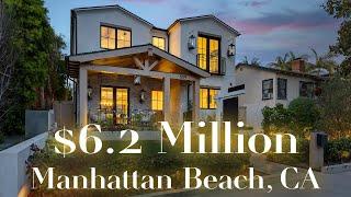 $6.2M Luxury Real Estate Walk-through in Manhattan Beach, CA