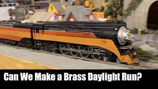 Can We Make This Southern Pacific Daylight Run? Brass Locomotive