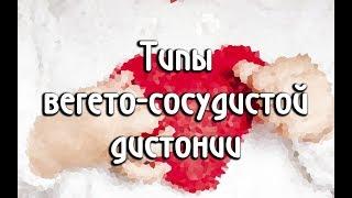 Типы (ВСД) вегето сосудистой дистонии