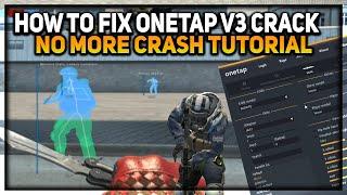 HOW TO FIX ONETAP V3 CRACK | BEST FREE HVH CHEAT | NO MORE CRASH | ( TUTORIAL )