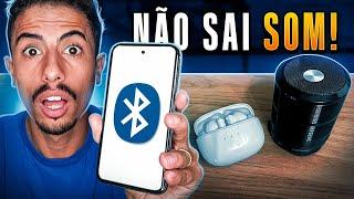 DISPOSITIVO BLUETOOTH CONECTA mas NÃO SAI SOM? APRENDA RESOLVER em 2024!