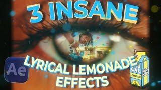 3 INSANE EFFECTS LIKE COLE BENNETT TUTORIAL AFTER EFFECTS