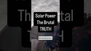 Mini ASIC farm : Solar power, the brutal truth! #asicmining #solar #renewableenergy #renewables