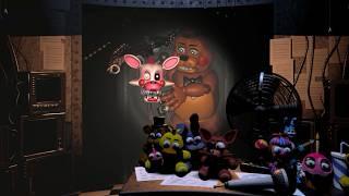 Toy Freddy Interrupts Mangle FNaF in Real Time Animated