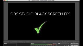 How To Fix OBS Studio Black Screen | Display capture | Game Capture