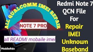 READMI NOTE 7 PRO IMEI REPAIR UMT TOOL SE  UNKNOWN BASEBAND SOLUTIONE ALL QUALCOMM IMEI