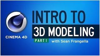 Intro to 3D Modeling in Cinema 4D, Model a 3D house, part 1 - Sean Frangella