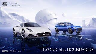 PUBG MOBILE x Maserati | Beyond All Boundaries | Collaboration Trailer