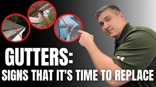 How To Know When to Replace #Gutters | #GutterReplacement