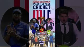 Match-15 MI New York vs Seattle Orcas | Cricket #cricketshorts