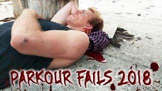 ТОП 10 ПАРКУР ПАДЕНИЙ 2018 (Parkour Fails 2018)