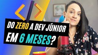 Da para APRENDER PROGRAMAÇÃO do ZERO em 6 meses?