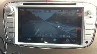 Front DVR Camera In the Car When Driving-Powered by WITSON