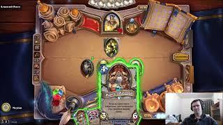 Слепой проходит Книгу героев в Hearthstone. Утер против Алонский Фаол. открываем новую главу