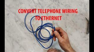 HOW TO WIRE 4 WIRE ETHERNET