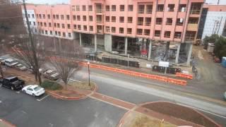 U Centre on College Construction Time Lapse