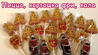 Карамель SWEET BAR на палочке Фастфуд