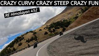 RE Himalayan 452 POV Amazing Loveland Pass Colorado - Wahoo!