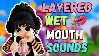 Roblox ASMR: Layered WET Mouth Sounds + Hand Sounds for DEEP SLEEP and Tingles!