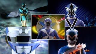 Top 10 Blue Rangers Morph Sequences | Power Rangers Morphs | Superheroes | Power Rangers Official