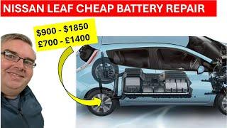 Nissan Leaf Cheap Battery Repair for Hundreds not Thousands of Dollars