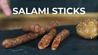 Salami Sticks - A Perfect Cured Sausage For Beginner