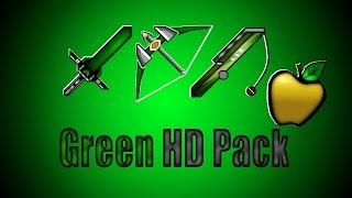 [Pack PvP] Green HD • Resource Pack | Minecraft #19 [256x]