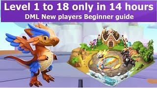 Beginner guide level 1 to 18-Dragon Mania Legends | New Player Complete DML 2023 Guide | DML