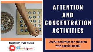 Attention and Concentration Activities for Autism | Help 4 Special