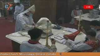 Live Canada: The Divine Liturgy from Virgin Mary & St. Athanasius Church. Mississauga, Ontario.