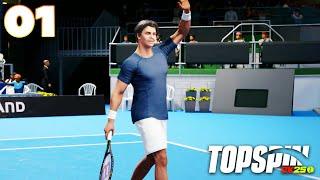 Top Spin 2K25 Career Mode - Part 1 - MY FIRST MATCH | PS5 Gameplay