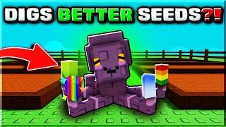 Using Only Seeds My MIMIC OCTOPUS DIGS UP! (BETTER SEEDS?) | Grow a Garden