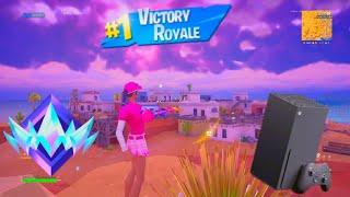 Fortnite Unreal Ranked Reload Xbox Series X Controller Gameplay ( 4K 120FPS )