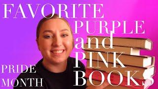 Favorite Purple and Pink Books! | PRIDE MONTH P.5