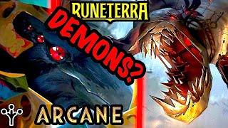 DEMON LORE - Arcane, League of Legends, & Legends of Runeterra