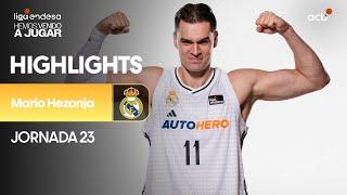 MARIO HEZONJA lidera al Real Madrid en la victoria ante Baskonia | Liga Endesa 2024-25