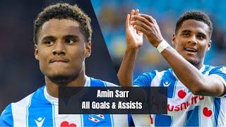 Amin Sarr || All goals & Assists  • SC Heerenveen