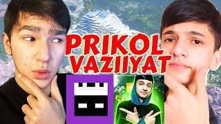 UZBEK MINECRAFTERLAR || KULGULI VAZIYATLAR REKER • LIDER ONLINE • AMAKI