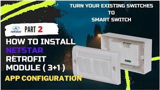 Netstar Mobile App Configuration  with  Netstar Retrofit Module ( 3 +1 ) |  Made in India