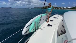 50' Catamaran Oceanfront Property Yacht Charter Vacations in the Virgin Islands   HD 1080p