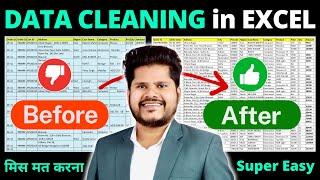 Top 10 Ways to Clean Data in Excel Easily !