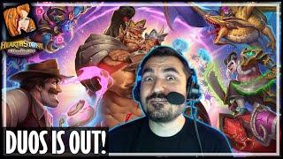 DUOS IS OUT! - Hearthstone Battlegrounds Duos