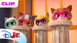 The Painting Thief ️ | SuperKitties ⭐ | Disney Jr. MENA
