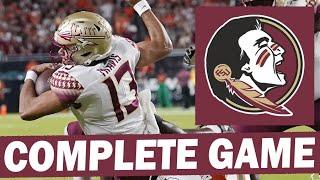 Florida State Played a Complete Game vs Miami