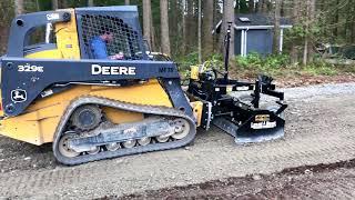 Industry Game Changer: Skidsteer with 2D/3D Topcon Technolgoy