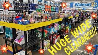 Walmart Clearance Aisle the entire length of the store!!! Major clearance finds!!