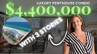 $4M Luxury 3-Story Penthouse in Destin, FL [TOUR]